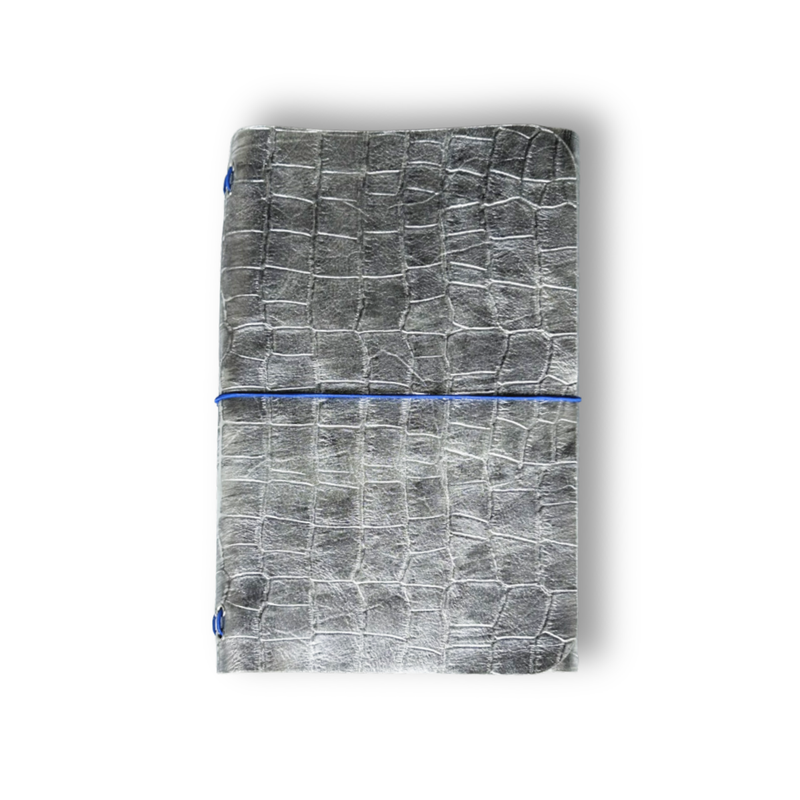 JOURNAL A5 SILVER CROCO