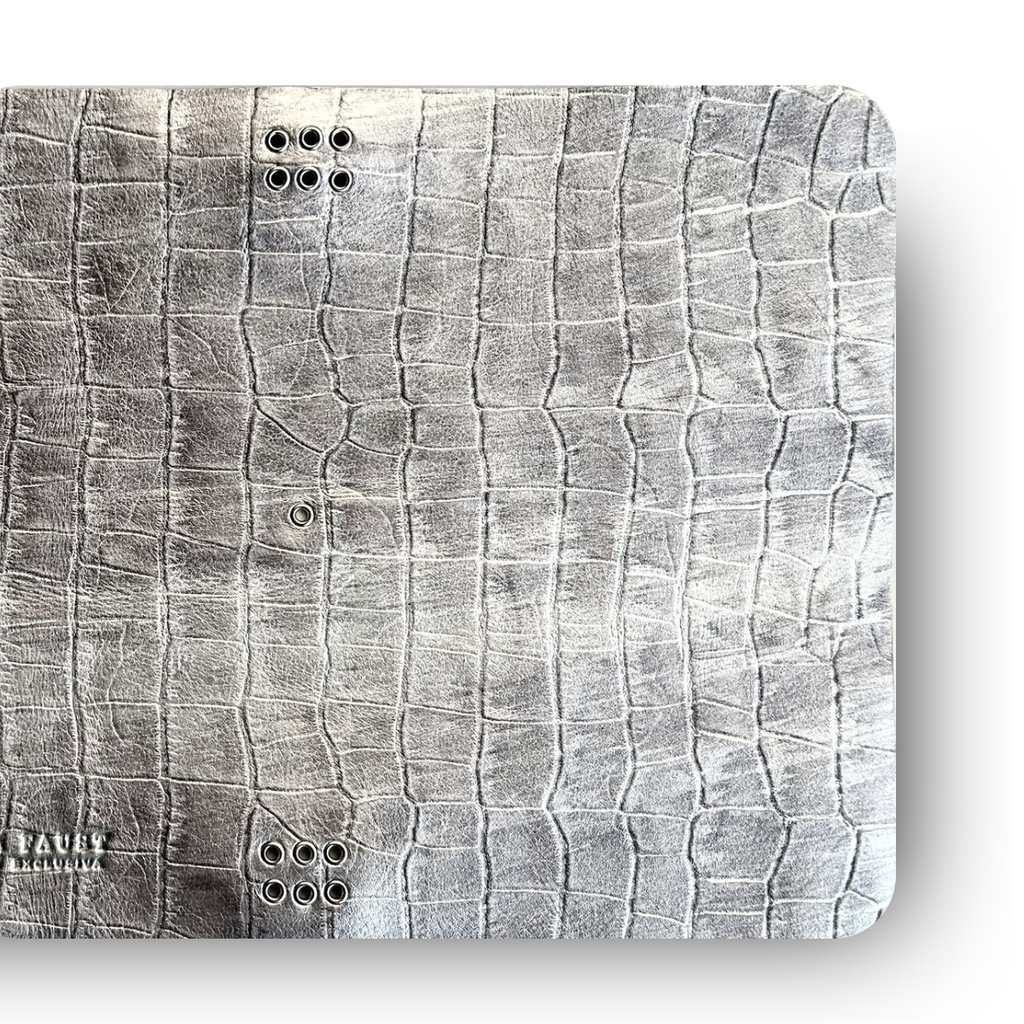 JOURNAL A5 SILVER CROCO